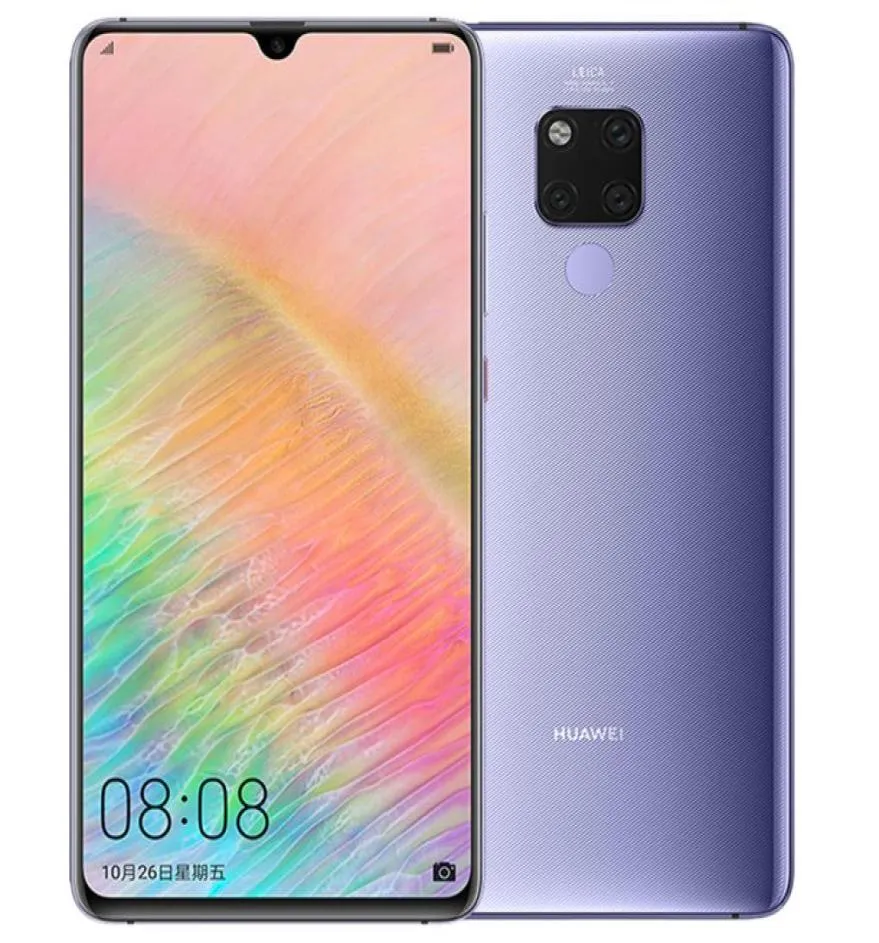 Оригинальный Huawei Mate 20 x 20x 4G LTE Сотовый телефон 8 ГБ ОЗУ 256 ГБ ПЗУ KIRIN 980 Octa Core Android 721 QUOT Полный экран 40MP AI HDR N2001072