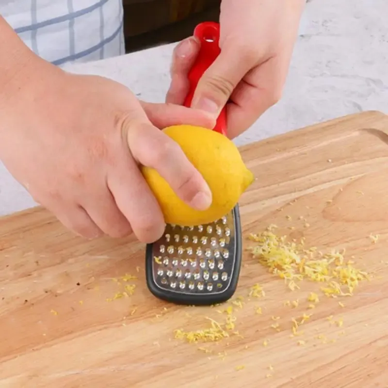 Ralador de queijo prático Casa em aço inoxidável rotativo rotativo slicer durável vegeta