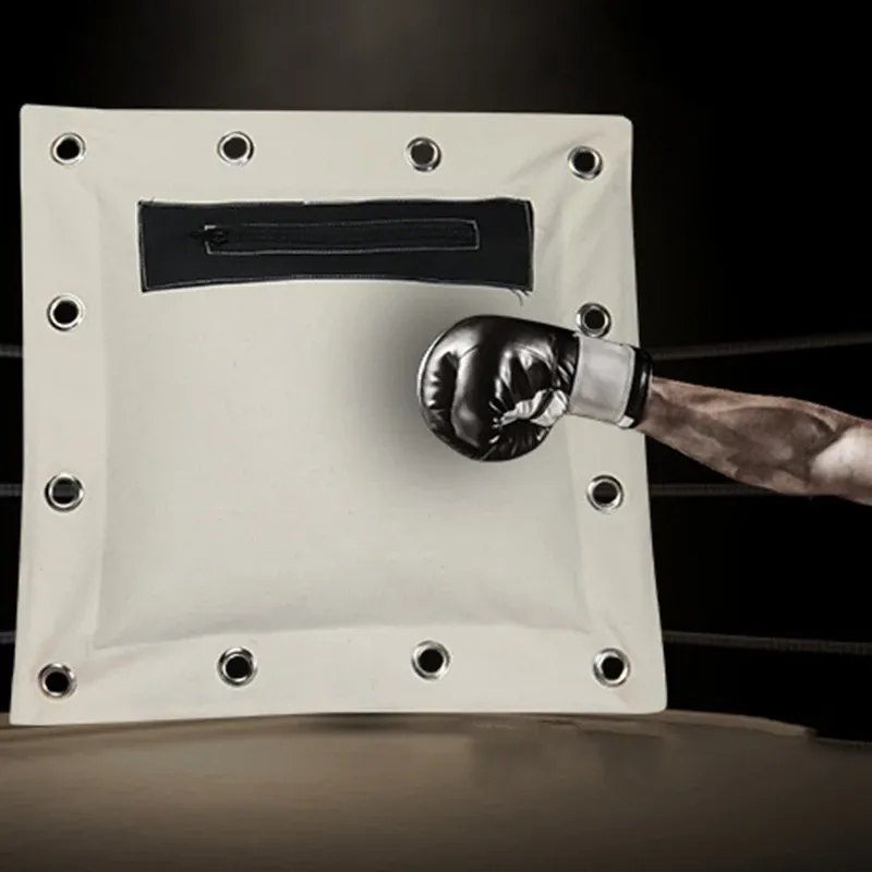 Hotour Man Wing Chun Kung Fu Canvas Wall Bag Boxing Striking Punch Bag JKD Sand Bag