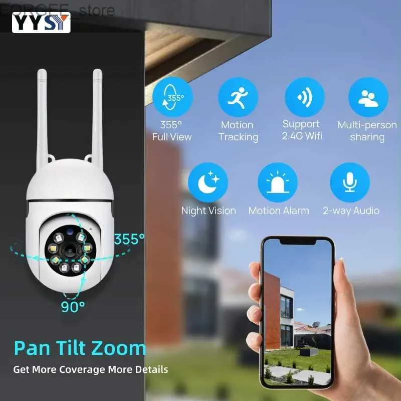 Andere CCTV -camera's 1PC HD 2.4G WiFi Lndoor Camera Smart Home Security Video Surveillance Supprt Two Way Audio Mobile Motion USB Plug Y240403