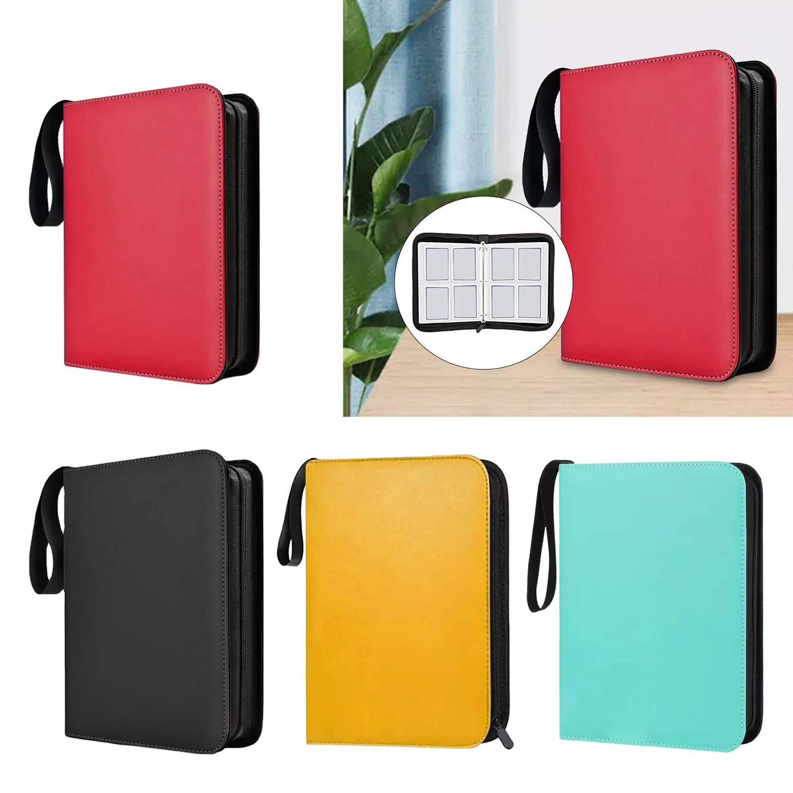 8 pocket card sleeves Amazon.com: 20 (Twenty) Single Ultra Pro 8-Pocket Pages main image 1