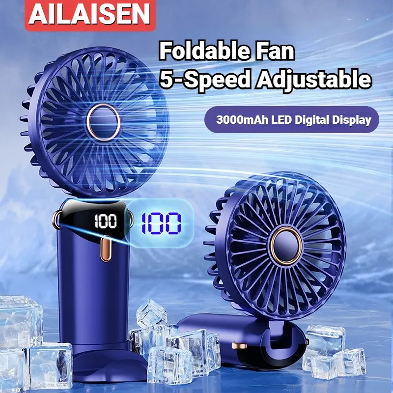 Verktyg mini handhållna fan turbo jet fans handhållen bärbar luftkonditionering USB uppladdningsbar otrevlig kylare schweizisk teknisk rese tillbehör