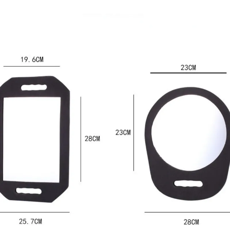 High-definition spiegelgreep make-up spiegel schuimframe is niet eenvoudig om huishoudelijk kapsalon spiegel te breken kapperssparen- voor schuimframe kapsalon spiegel