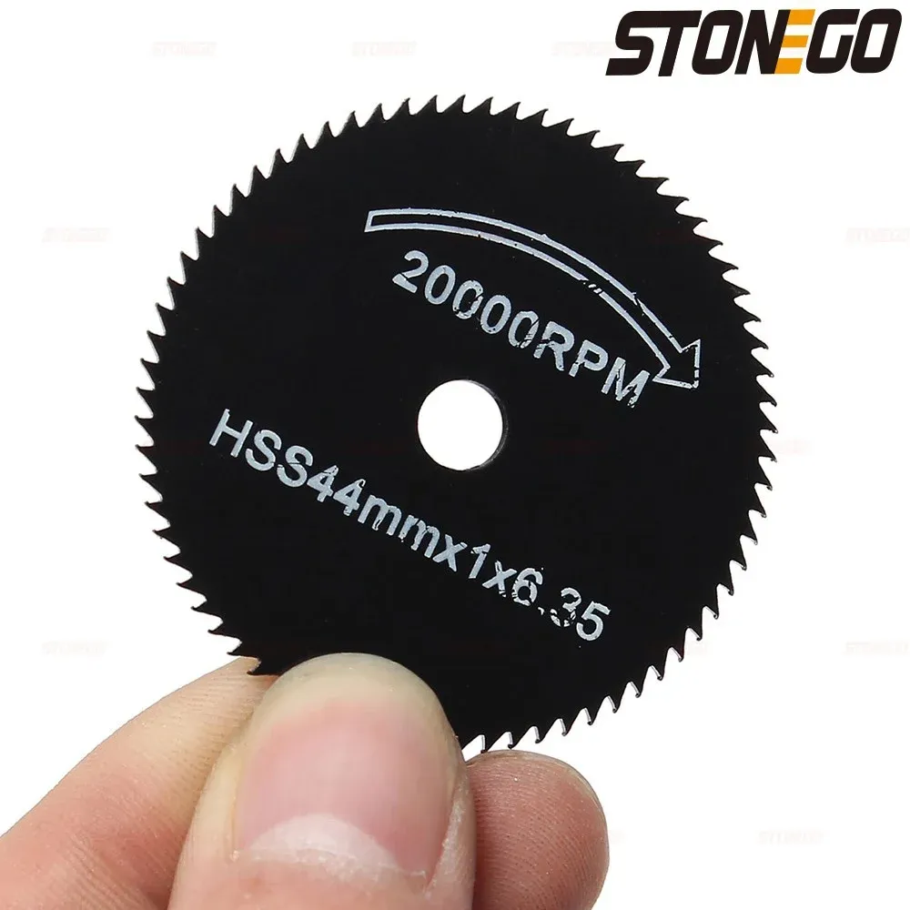 Stonego 7PCS / Set HSS Circular Saw Blade High Speed Steel Woodworking Cutting Discs for Woodworking Rotary Tool