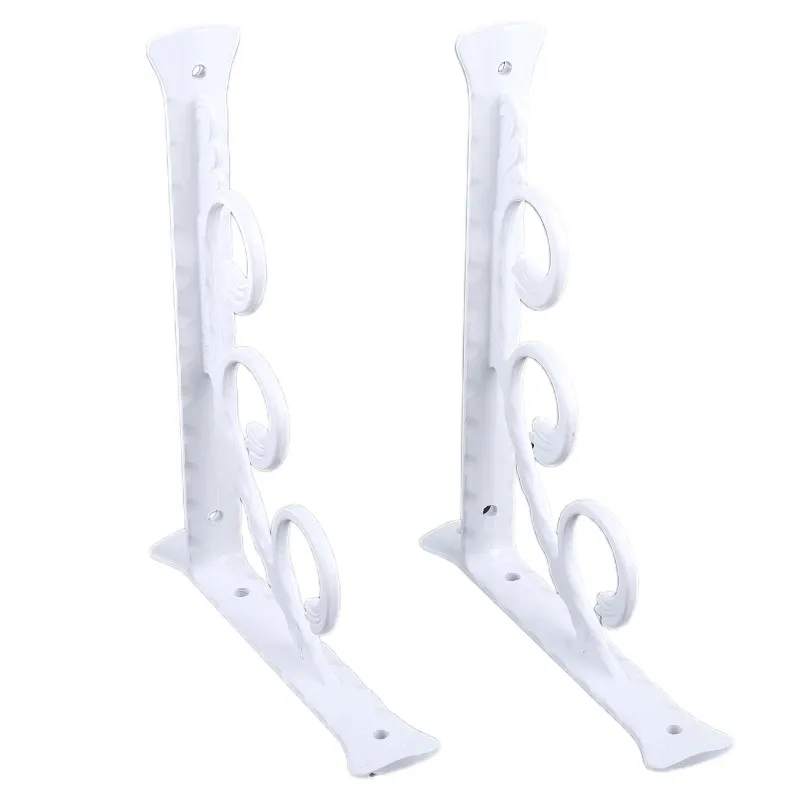 Metal Triangular Shape Floating Shelf Brackets Invisible Right Angle ...