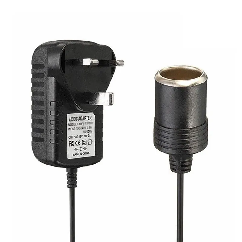 uk plug to cigarette lighter 220V To 12V Cigarette Lighter Socket Adapter... From Ddmymaster, $27.37