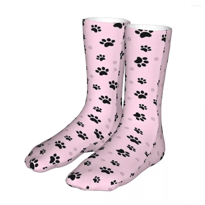 Chaussettes masculines hommes arborent le coton rose harajuku femmes