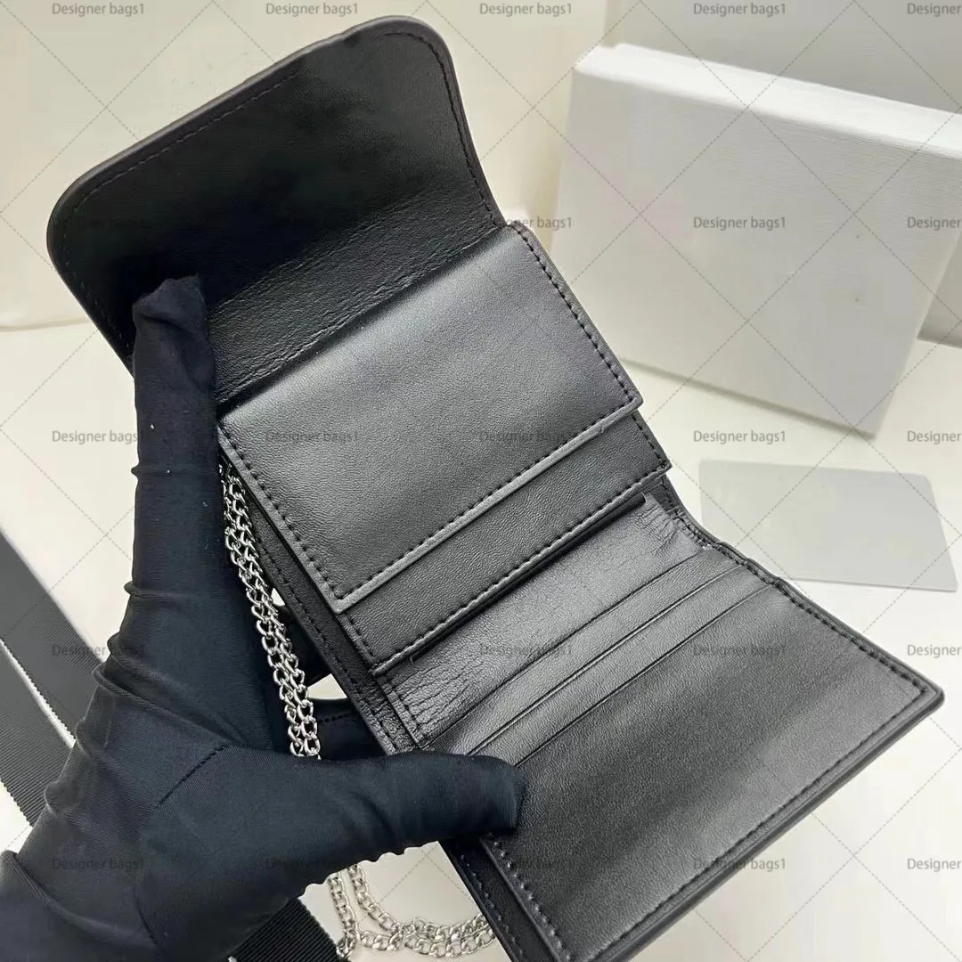 Clip court-cut pour femmes Clipt court zéro portefeuille grande capacité cuir portefeuille multifonctionnel haut de gamme Luxury Triumphal Arch Designer Bags1