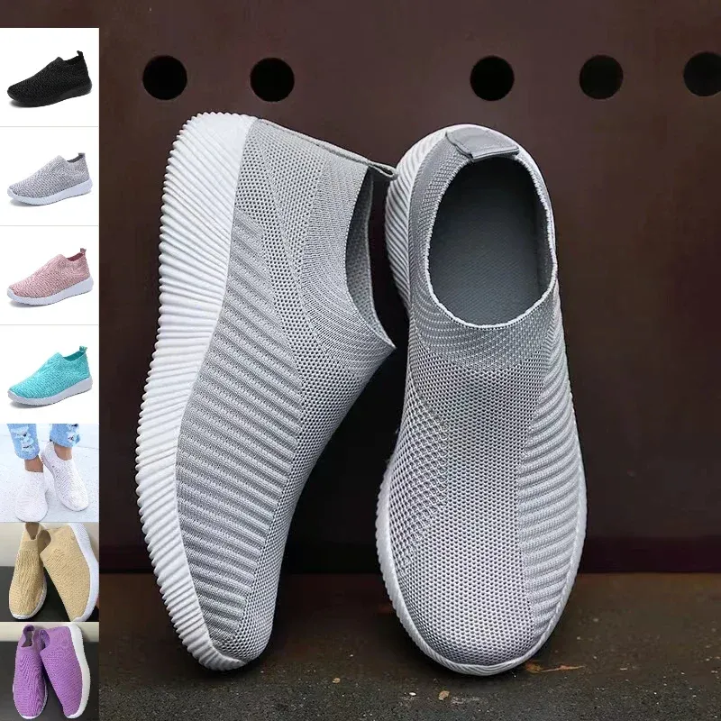 Schoenen dames casual sport sneaker tennis tennis vrouwelijke atletische loafers hardloopschoenen stof flat schoenen slipon trend 2023 schoenen meisje 42 43