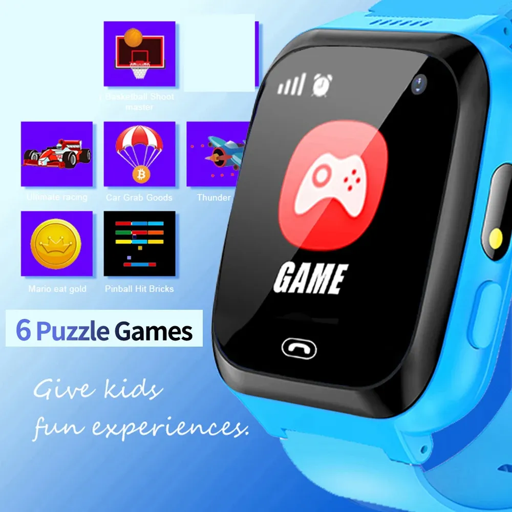 Multifunctional Kids Smart Watch with 2G Phone Calls, Music