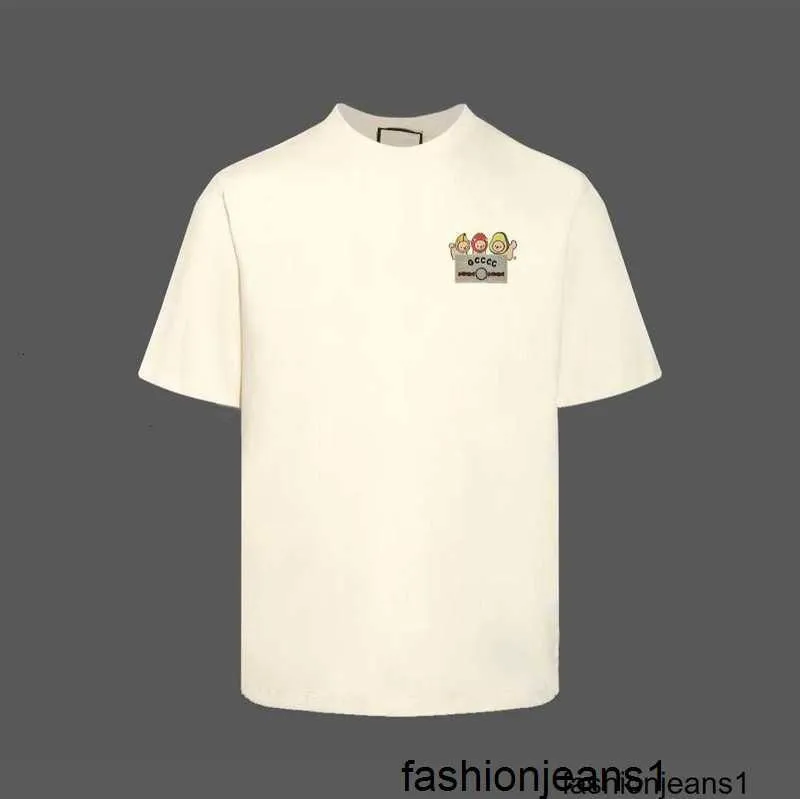 Designer coton chiot imprimé à manches courtes Summer G Famille Unisexe T-shirt Simple Viscoral décontracté avec demi-manches Z6S5