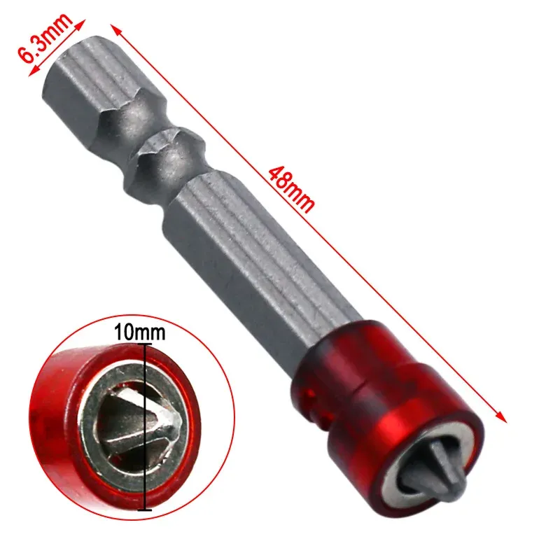 RHページです·͜· ︎︎ DHgate.com:1/4 Red-Head Hex Shank Cross Magnetic Screwdriver