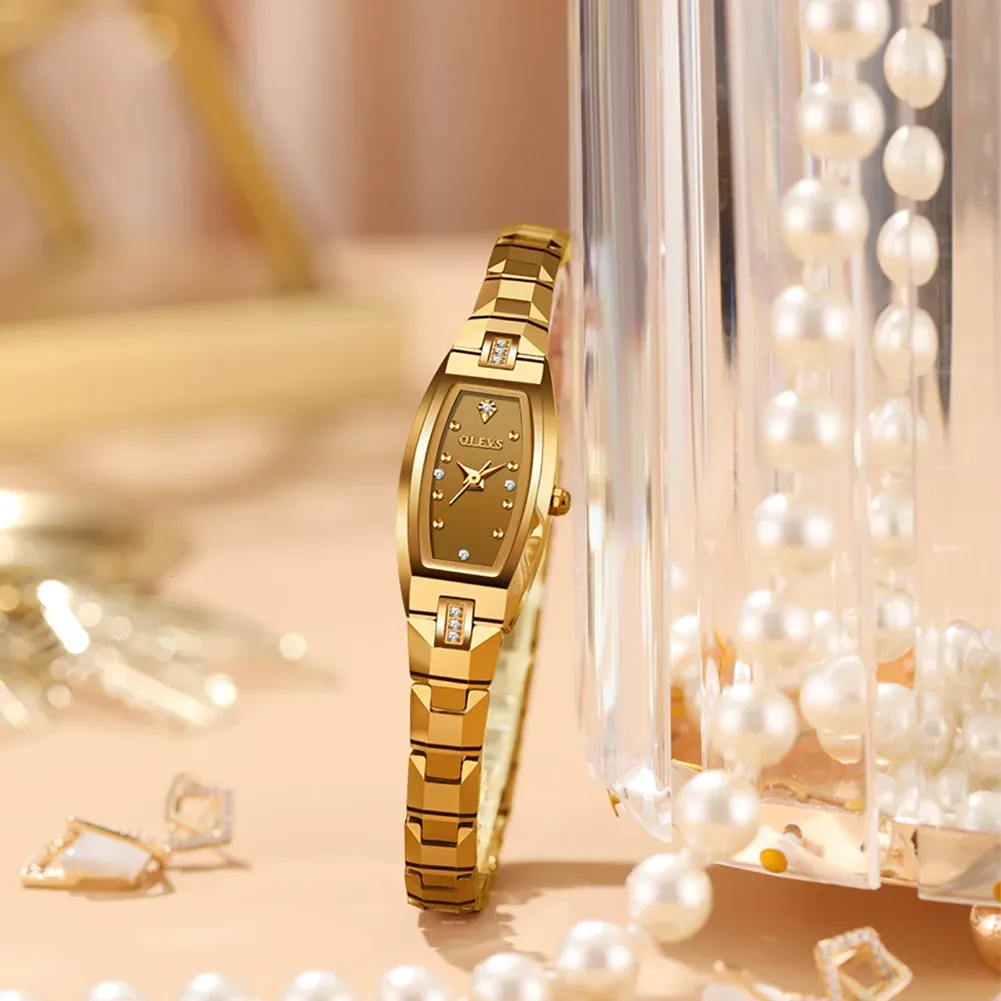 Montre-bracelet Femme CF Design Geneves - Dorée - Élégante - Quartz - Neuf Sans étiquette