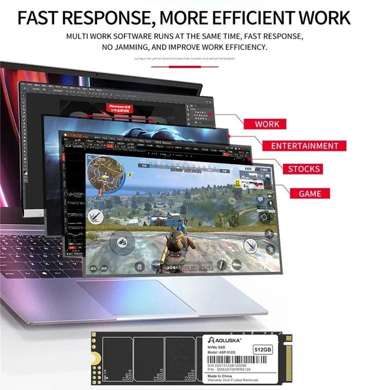 1TB NVMe M2 SSD 512GB 256GB 128GB Solid State Drive M.2 2280 PCIe HDD 1 TB 128 512 128 GB Desktops PC Laptop internal Hard Disk