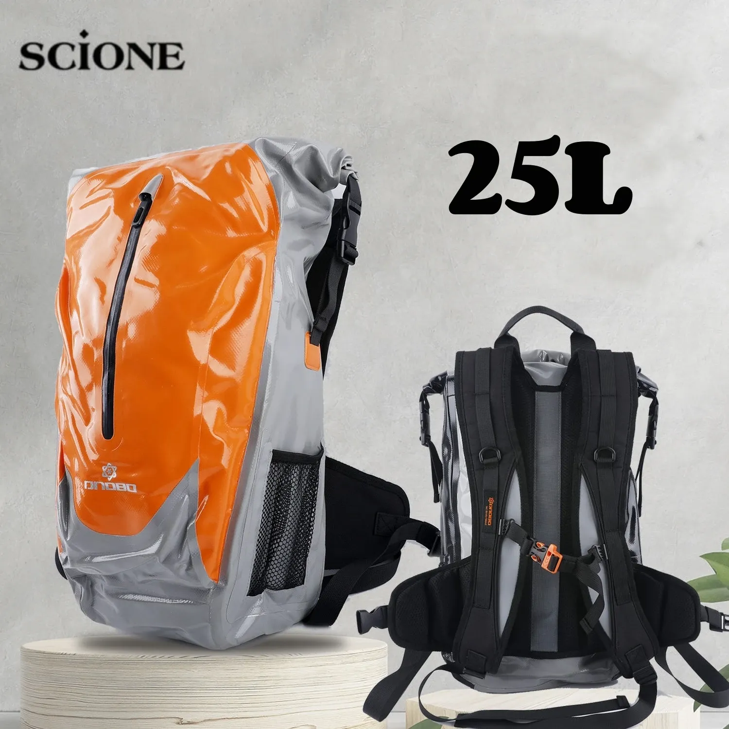 Bolsas 25l Backpack de natação à prova d'água Bolsa seca de caiaques saco de surf de caia