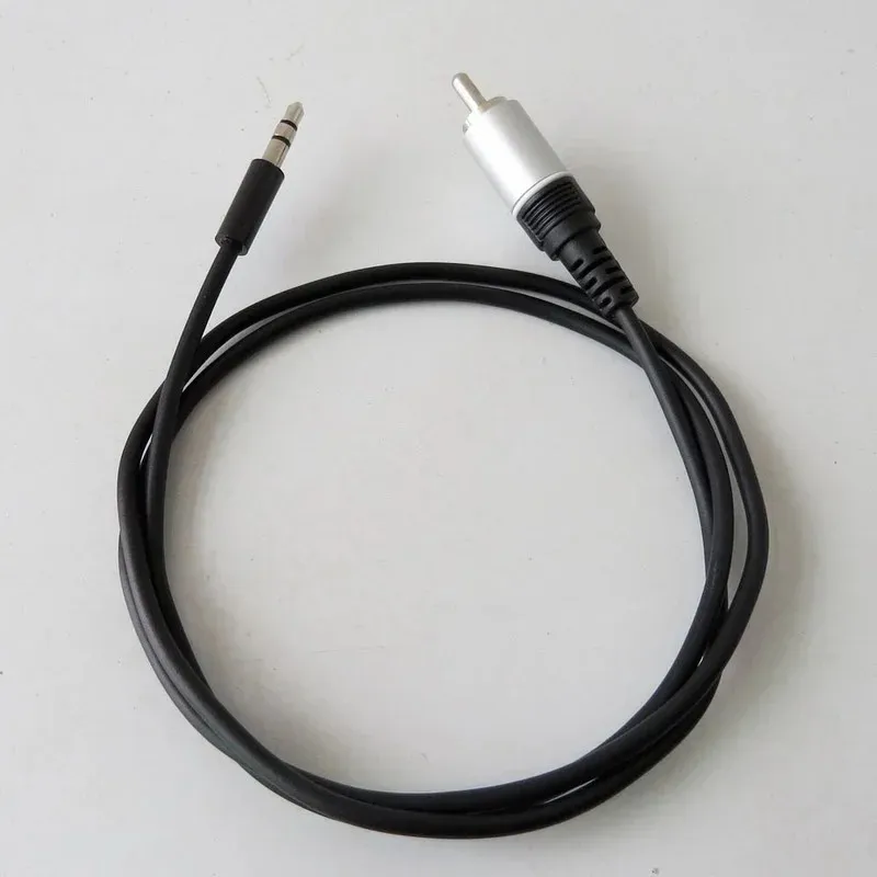 2024 3,5 mm do RCA Pojedynczy kabel Lotus 1 -metr kabel audio 3.5 Mężczyzna do męskiego kabla RCA do głośnika telewizyjnego podłącznika wzmacniacza DVD Adapter 1. Do połączenia kablowego audio