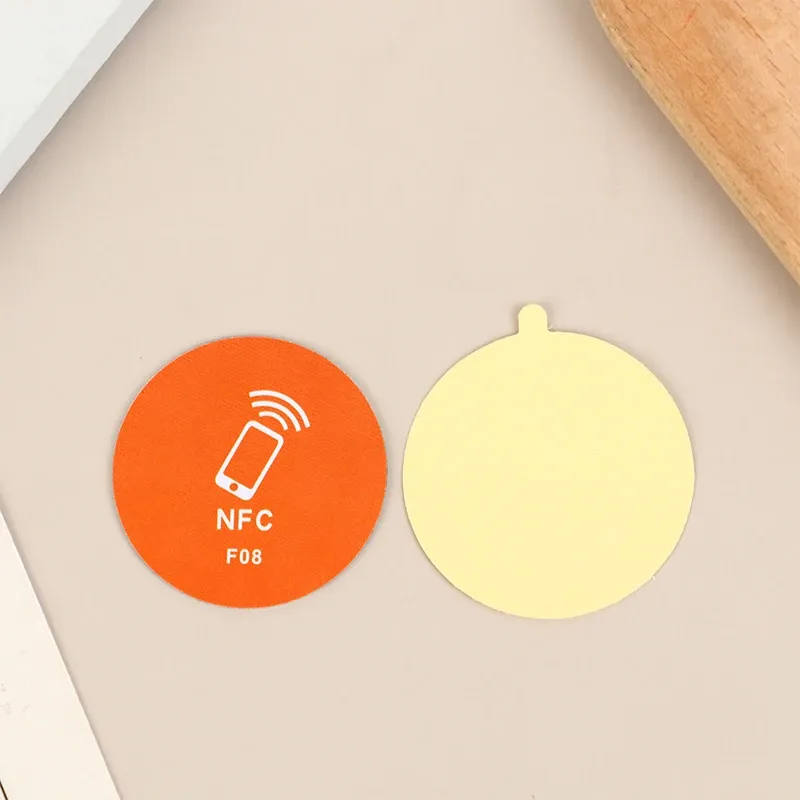 Fitow RFID 125KHz T5577 Rewritable Sticker Keytag Anti Metal Interference Label Writable Key Token Tag Card Duplicate Clone Nfc Tags Fe I.299347888