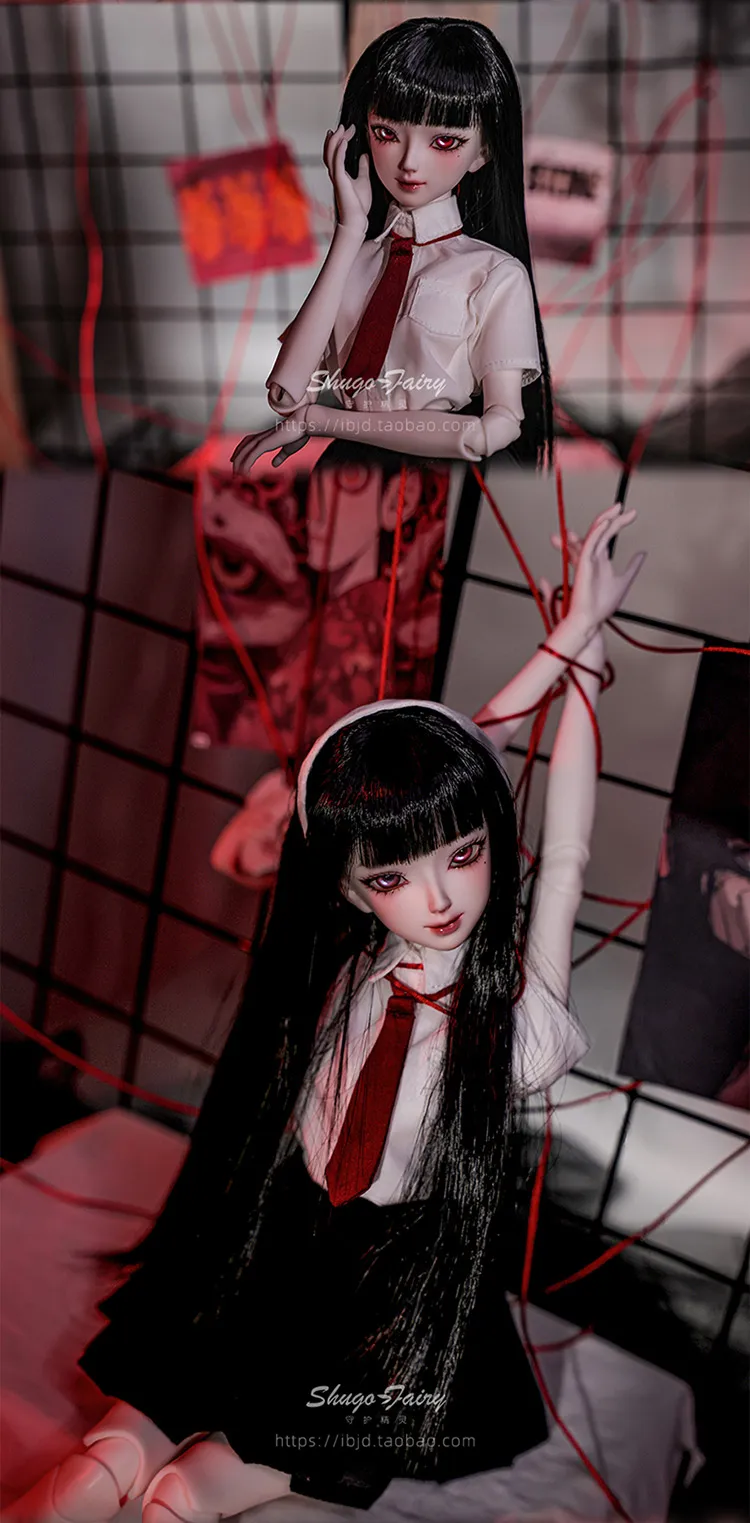 1/4 Scale Shuga Fairy Double-Sided Tomie Makeup BJD Doll