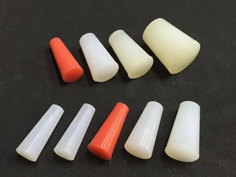 Cone in gomma in silicone all'ingrosso Tappo tappeti conici Tappo di vernice rivestita in polvere 1.6*4,75*15,88 (unità di lunghezza: mm) LL