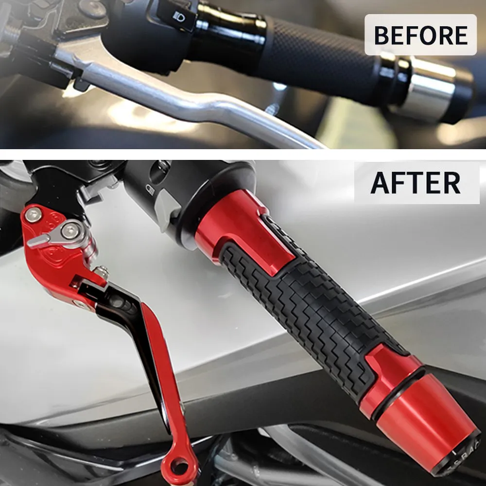 thumbnail image 2 of FXCNC 3D Brake & Clutch Lever Set For Yamaha Raptor 700R & YFZ450 – Black/Red, Shorty Style 2 of 6