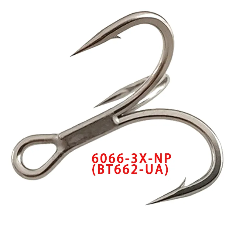 BKK 6066-3X-NP Treble Hooks High Carbon Steel UltraAntirust Layers Sizes  2#-16# PET Box Sea Fishing from Dhgate Fishing Hooks - price 4.57