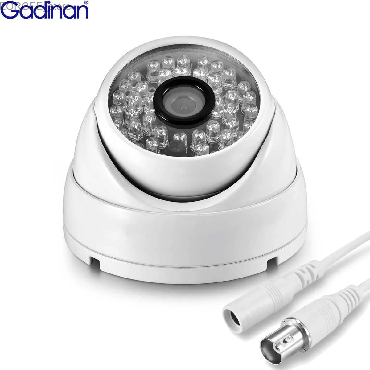 Altre telecamere CCTV GADINAN 5MP AHD CAMERA H.265 Sicurezza esterna Waterproof Night Vision Video CCTV Sorveglianza Metal Dome Camera Xmeye Pro App Y240403