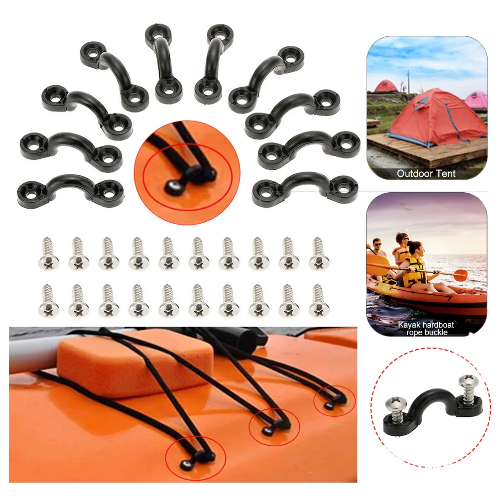 2023new 10 штук C-Deck Buckle Bugle Kayak Head Head Head Heargle Винты