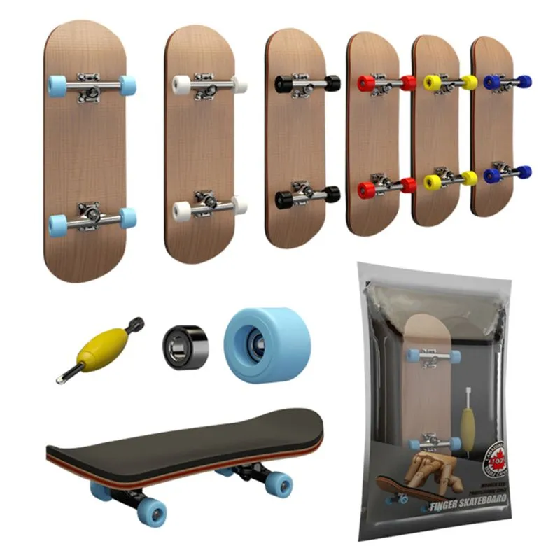 Finger Skateboard Park – Rampe Et Accessoires DIY Pour Entraînement Enfants