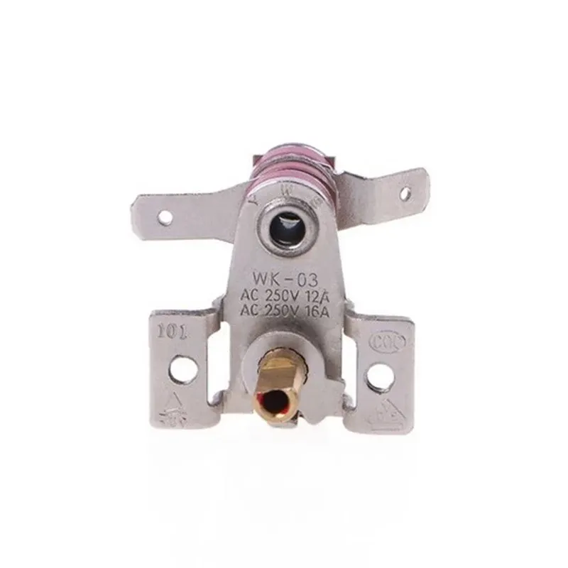 AC 250V 10A 16A High Temperature Bimetallic Switch Oven Thermostat for ...
