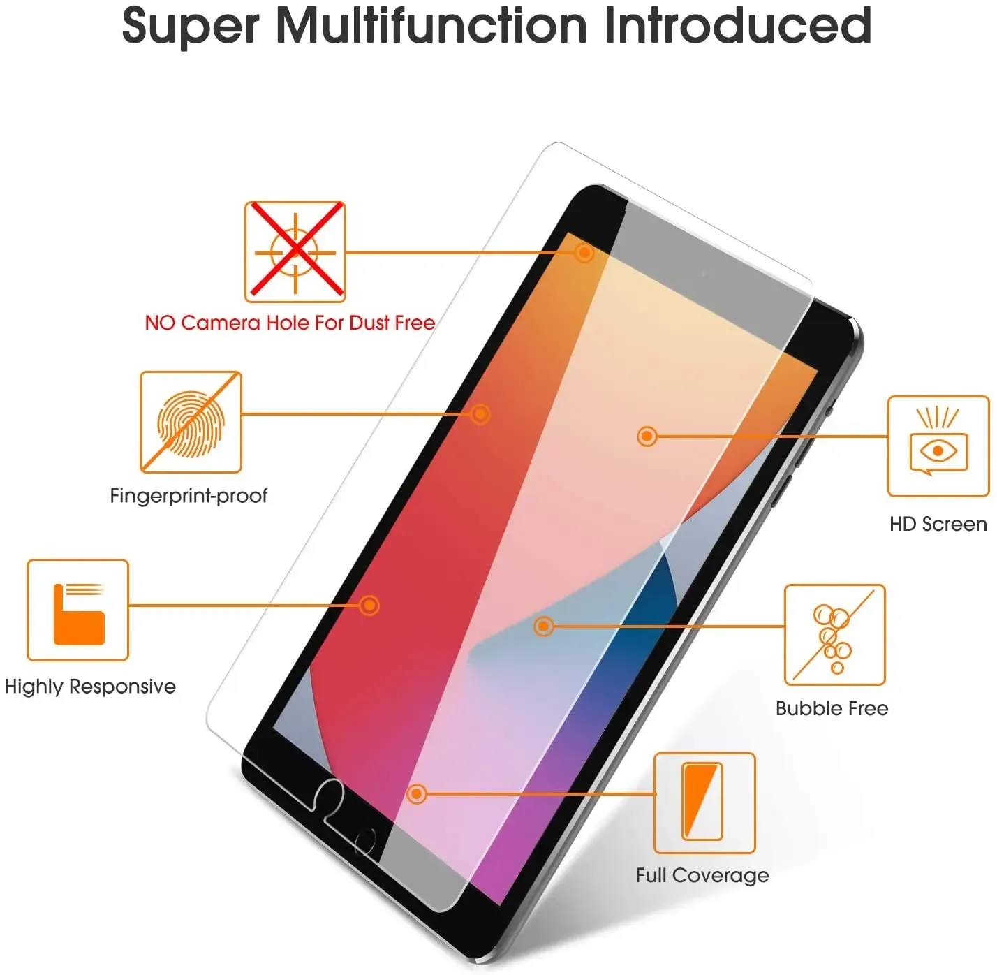 Tempered Glass Protective Screen Film for iPlay 50 Mini Pro 8.4-Inch ...