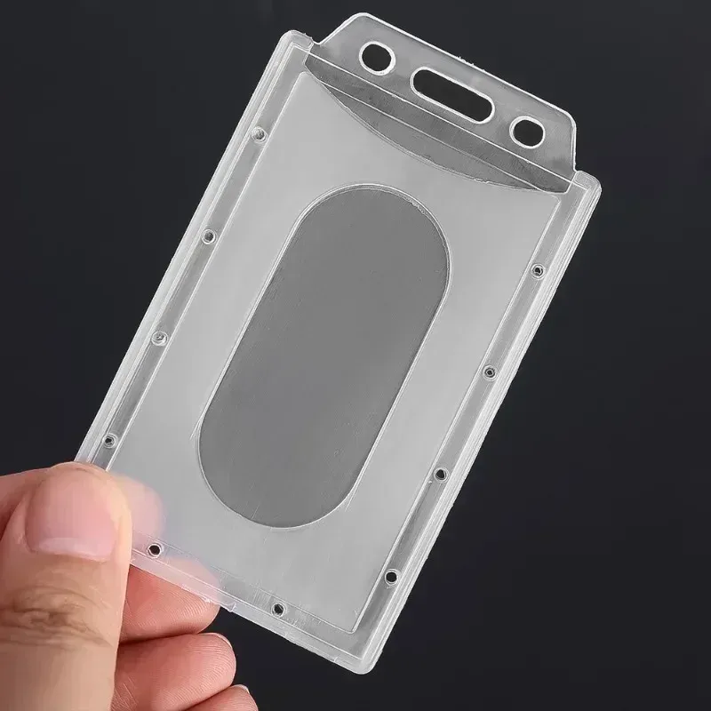 plastic id card sleeves Sleeve Lightweight Protector for Single Standard Credit Card Size ID transparent plastic id holder flip