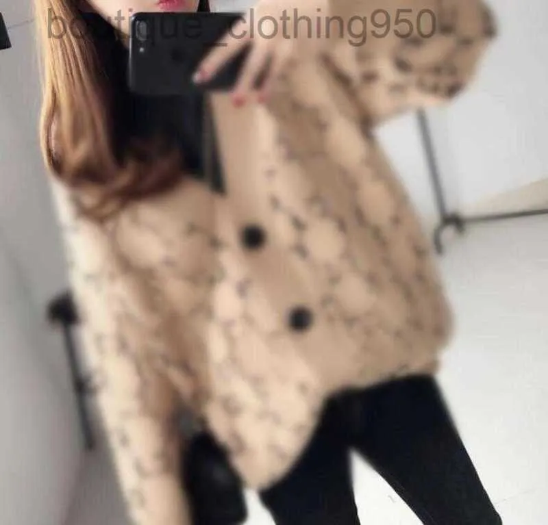 designer Women's Sweaters Female designers sweater clothing winter cardigan short cashmere crew neck red apple fashion top coat