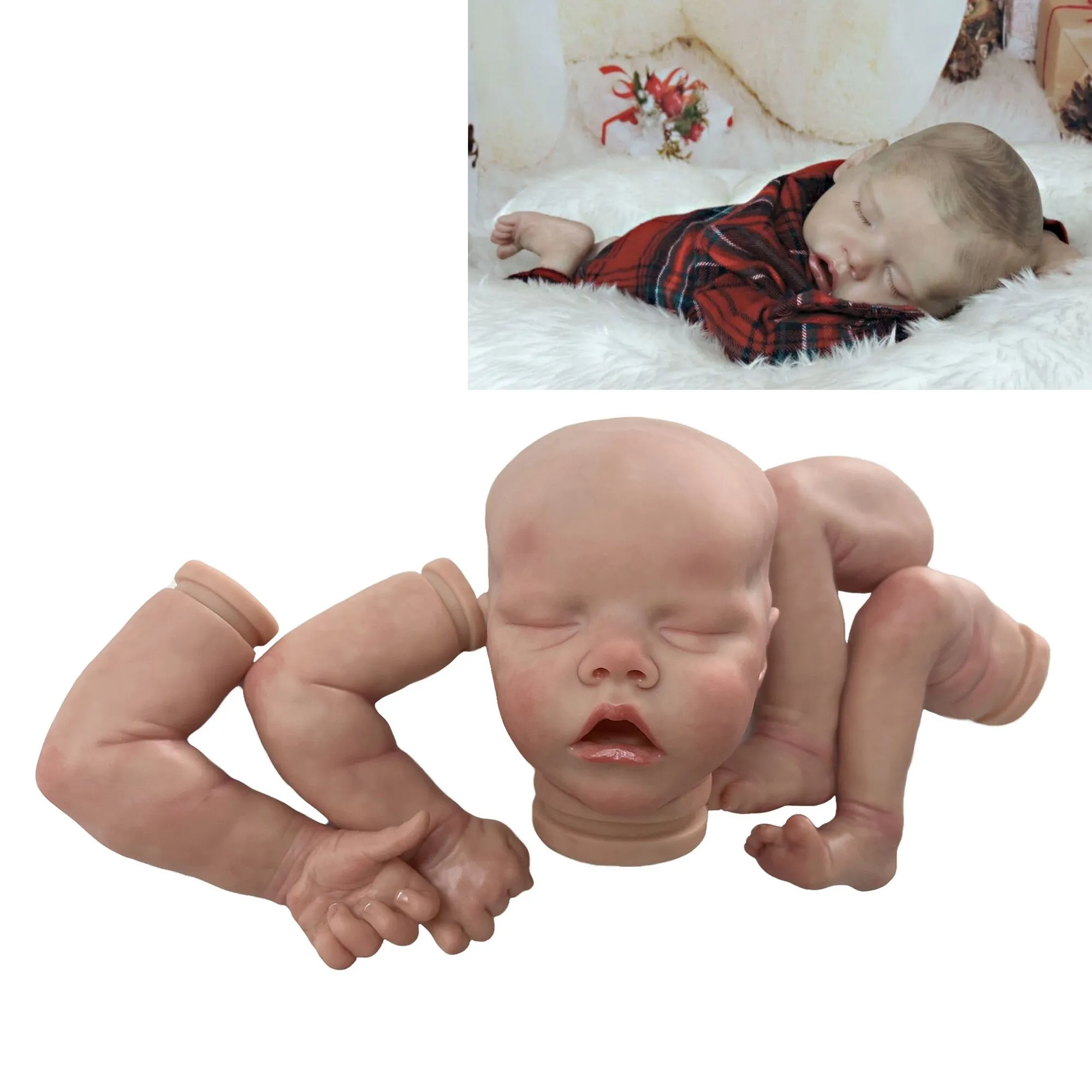 Reborn Doll Kit Twins 16 Inch Unpainted Blank Lifelike Bebe Doll Parts DIY 2024 From Ddmyhome 62.07 DHgate.Com