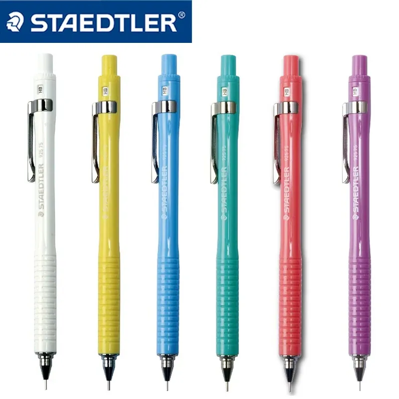 Pennor STAEDTLER Färg Automatisk blyertspenna 1 st 925 75 Lågt tyngdpunkt Ritning Pen 0,5 mm student Rod Activity Pencil målningsverktyg