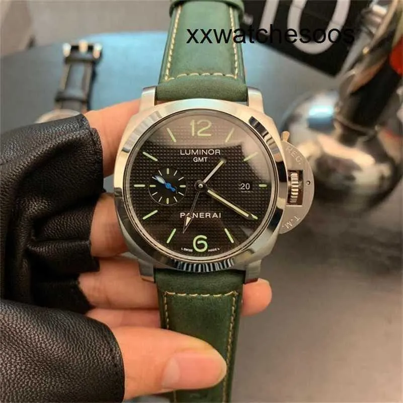 Top Clone Men Sports Watch Panerais Luminor Автоматическое движение 47 мм полностью движение 316L Корпус из нержавеющей стали Top Watch