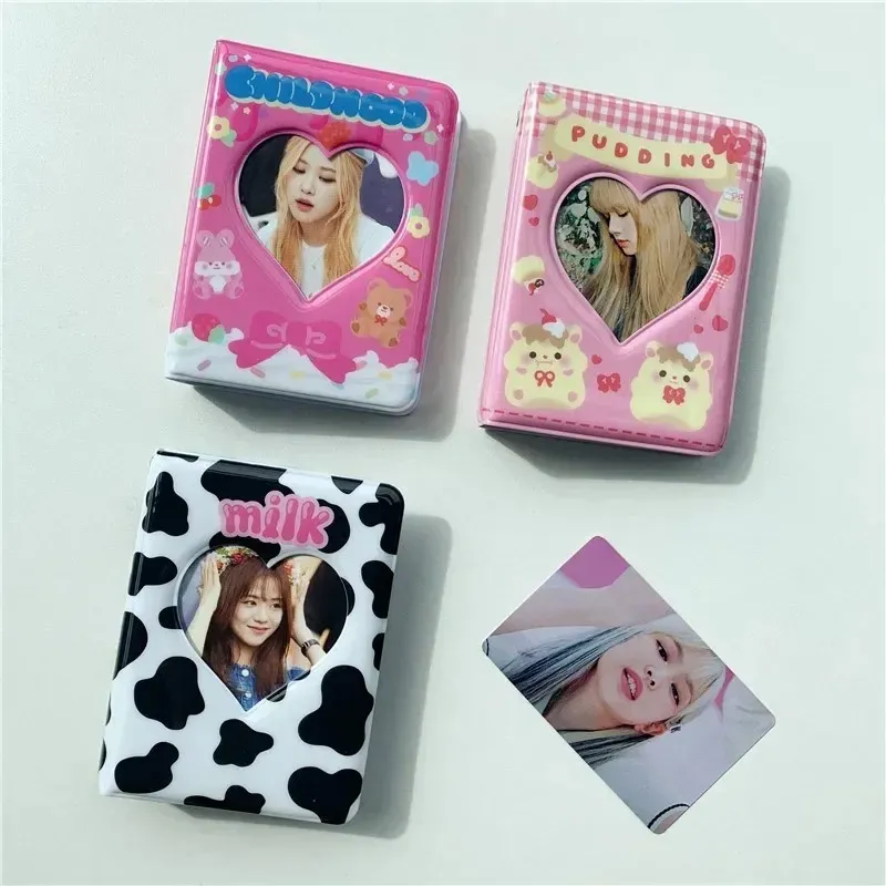 Adorable Kawaii Bear Hollow Card Binder Photo Album with 40 Pockets for  Name Cards, Photocards, and ID Holder - 3 Inch Love-Themed Design from  Dhgate Frames - price 1.18