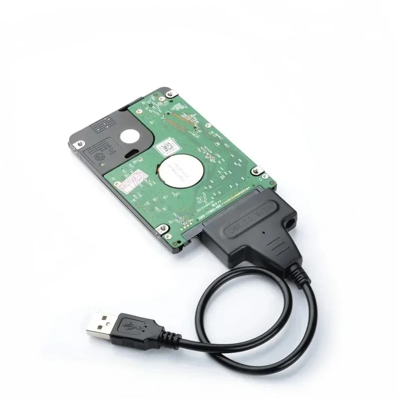 USB 2.0 naar SATA Mobile Hard Drive Easy Drive Line 2.5/3,5 inch Seriële optische aandrijfconversie Leesschijflijn 25 cm