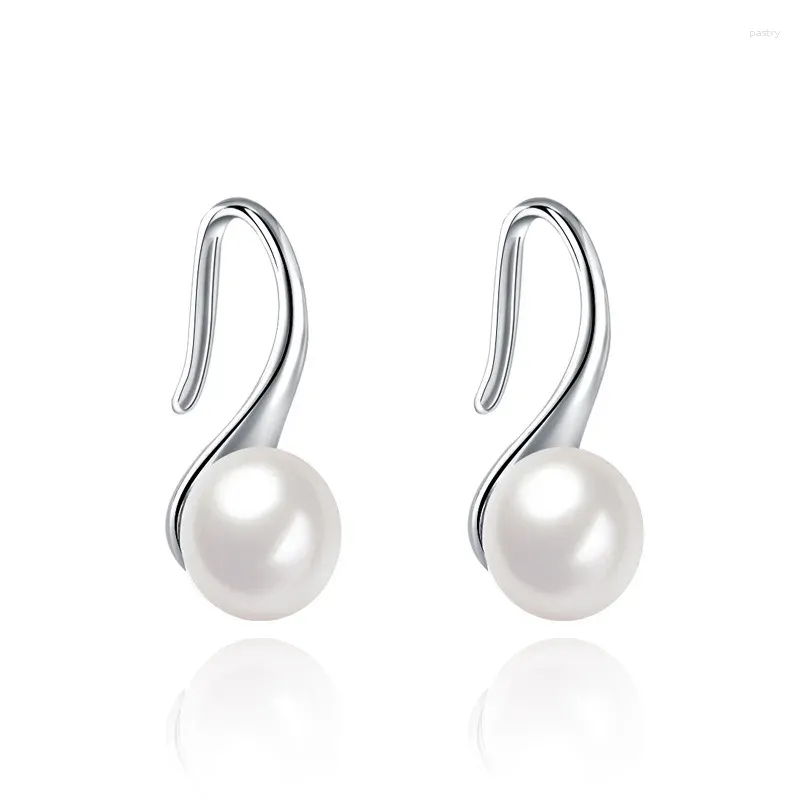 Dangle Ohrringe Hongye Opal für Frauen natürliche Perlen Sterling Silber 925 Klassische süße weibliche Brincoos Fein Schmuck Damen Geschenke