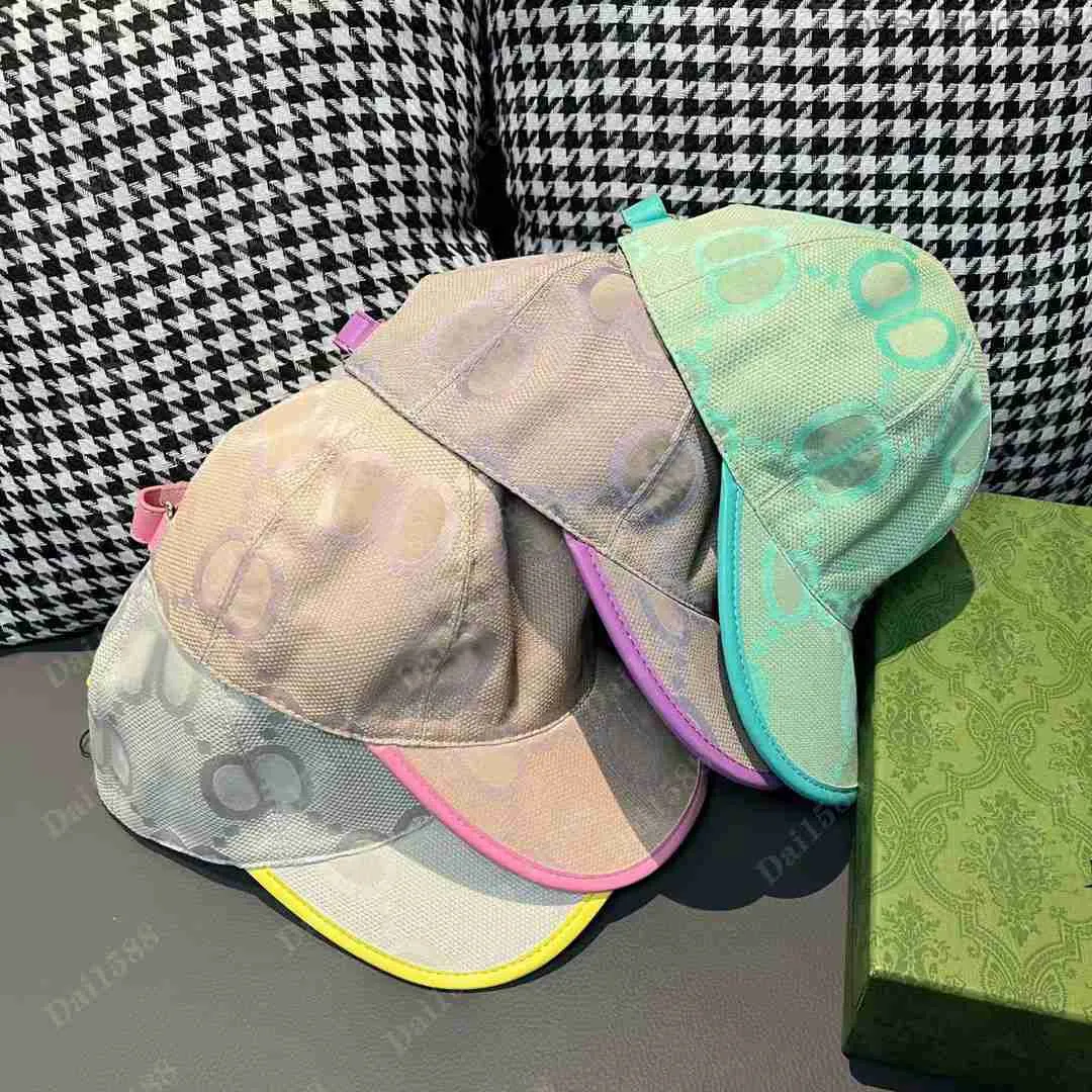 Cap Bucket Baseball Fashion for unisex Casual Sport Letter Caps Nowe produkty Sunshade Osobowość prosta kapelusz z pudełkiem s