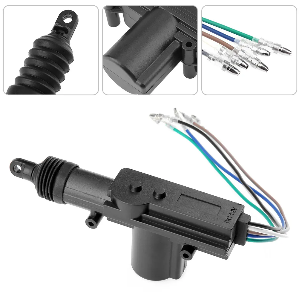 2-Pack Universal 2-Wire Power Door Lock Actuators - For Car Door Lock Repair