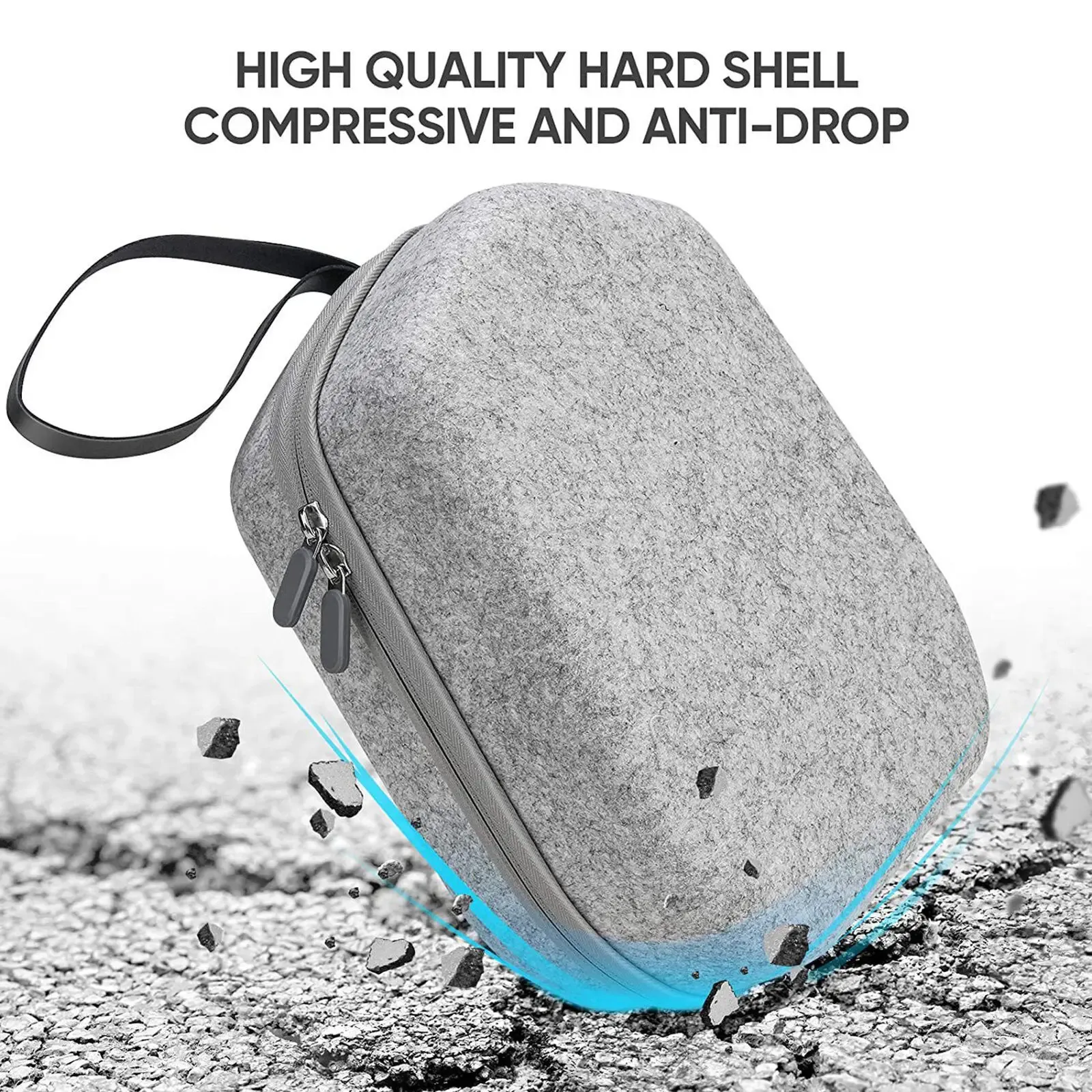 EVA Waterproof Shockproof Travel Carrying Case for Oculus Quest 2 VR ...