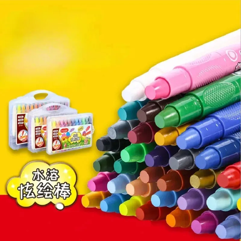 Crayola Twistable Pastelli A Cera Lavabili 10 Colori - Astuccio A Rotazione, Senza Temperino, Per Bambini