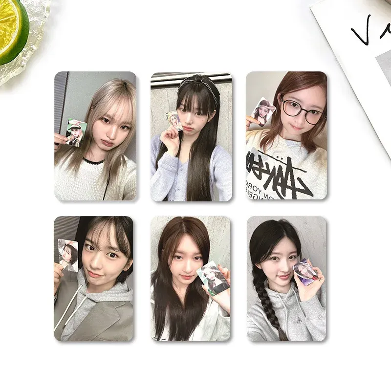 Kpop IVE Album Photocard Set Portrait Selfie Cards Rei LIZ Leeseo