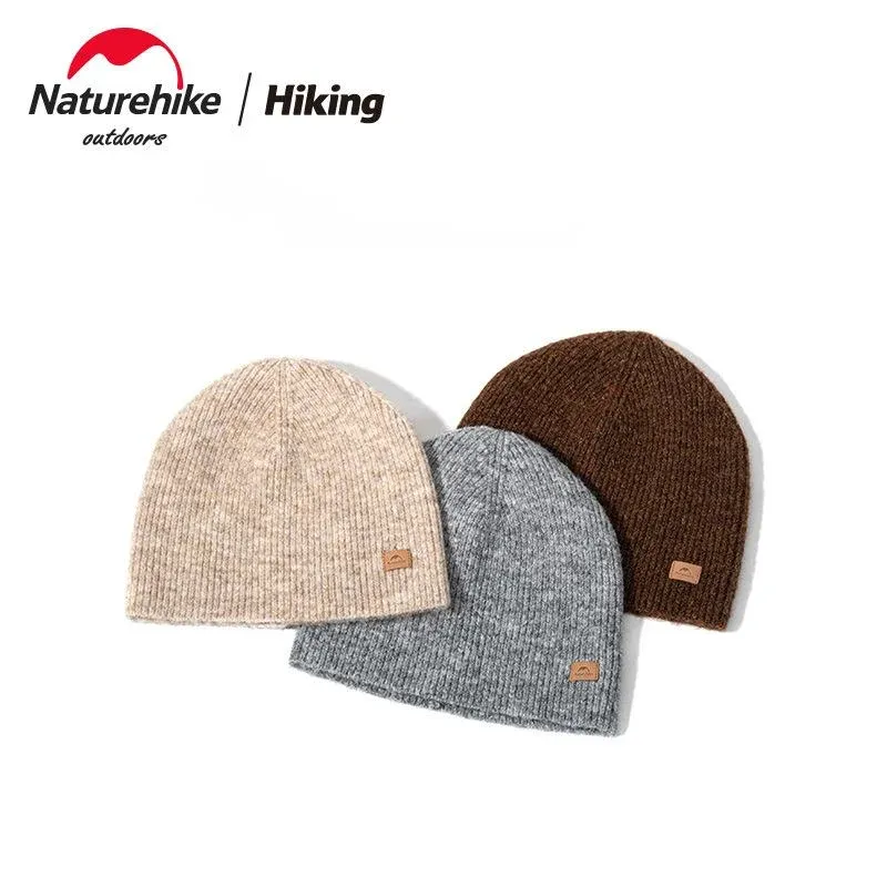 Пеленание природа -вязаная шляпа осень зимняя шерсть для защиты от ушей шерстяной шерстя