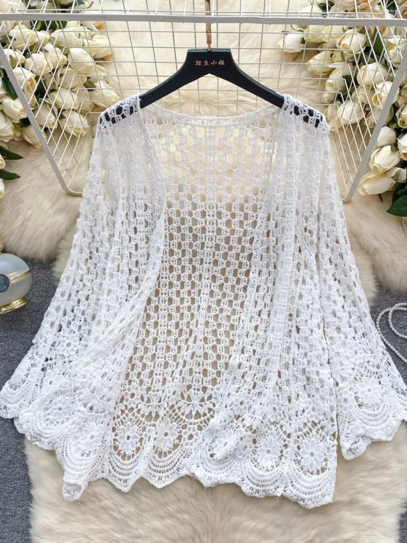 Crochet Ladies Lightweight Cardigans Crochet Cardigan: Summer