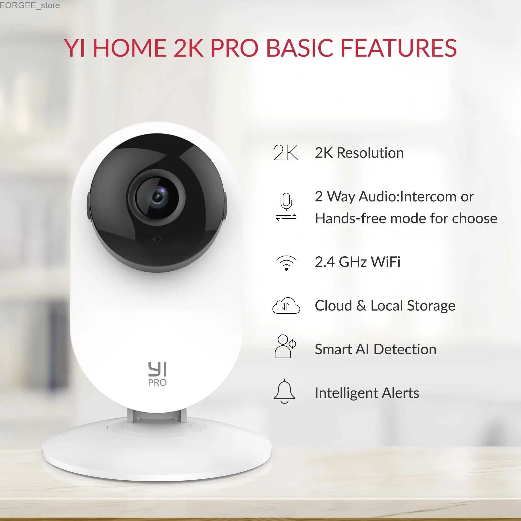 Cloud Backup Yi Free Cloud Storage YI 2K 3MP Home Security Camera