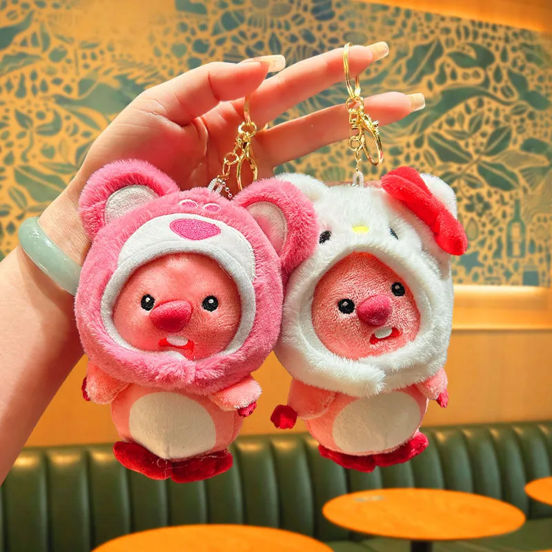 New Pendant Keychain Gift Doll Bag Doll Plush Doll Small Pendant Keychain Children's Gift Wholesale