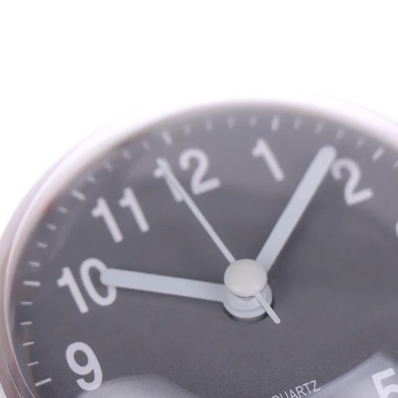 Suction Cup Mini Clock: Water-Resistant for Bath & Kitchen