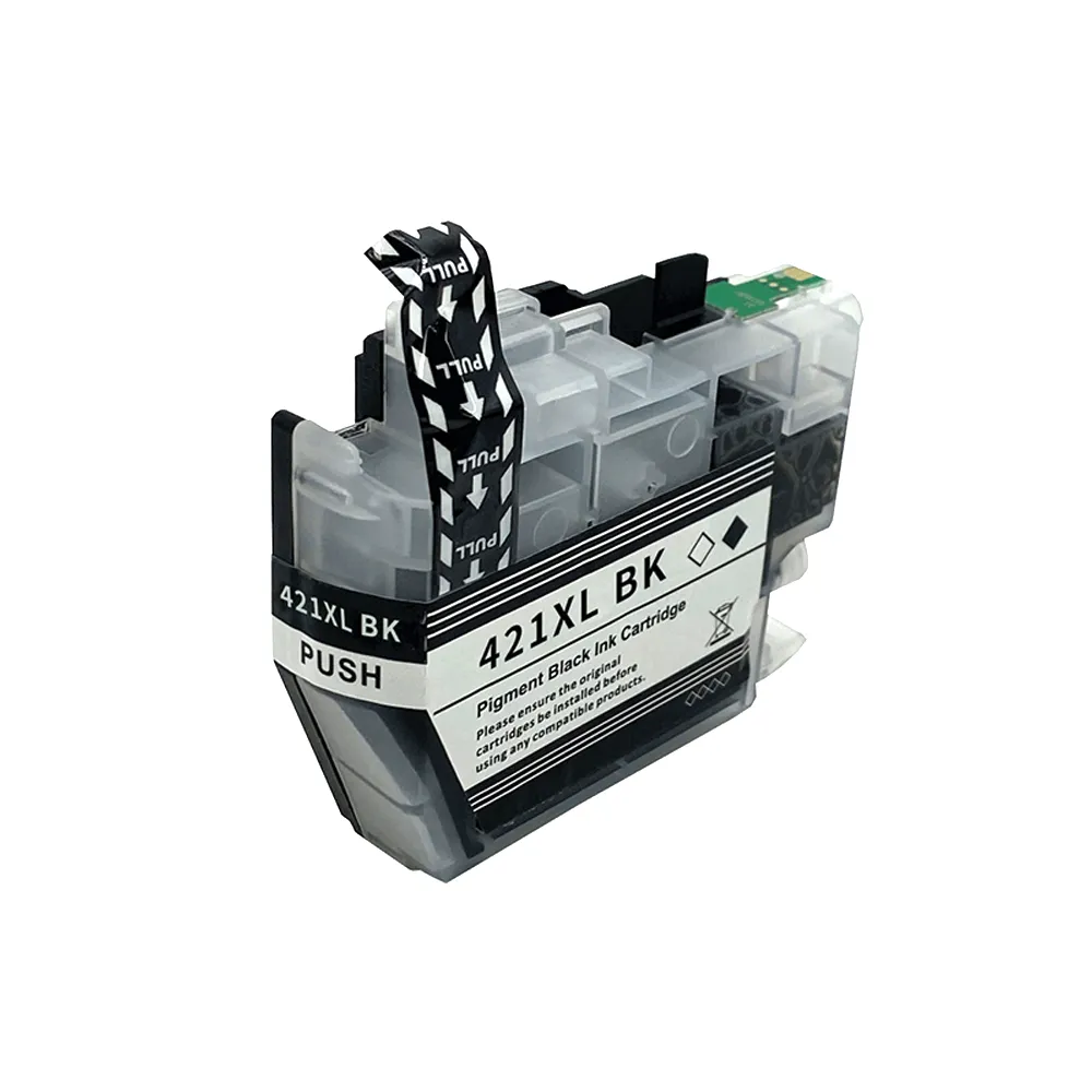 Cartouche D'encre Compatible Brother LC421XL Noir - Pour Imprimantes DCP-J1050DW, J1140DW, MFC-J1010DW