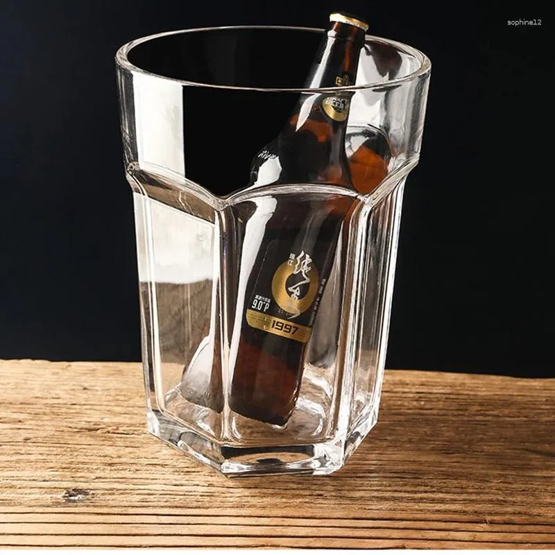 Wine Glasses 4200ml Beer Steins Oversized Glass Giant Mug Large Capacity Water Bottle